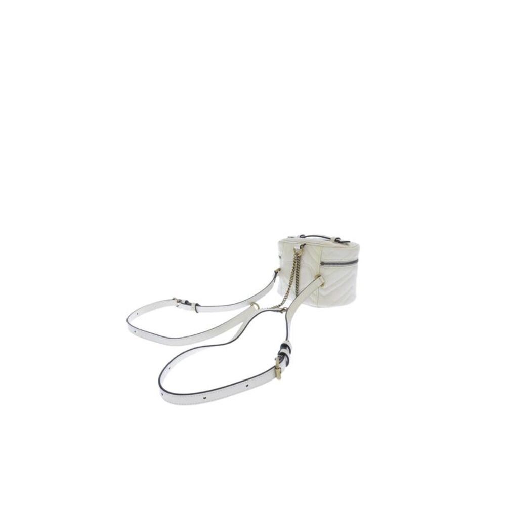 Pre Loved Gucci GG Marmont Mini Backpack 477643 Women White - Picture 2 of 8